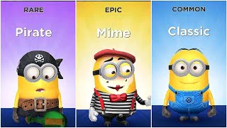 Minion Rush Pirate Vs Mime Vs Classic