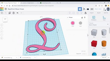 How to convert a 2d object into 3d in TinkerCAD