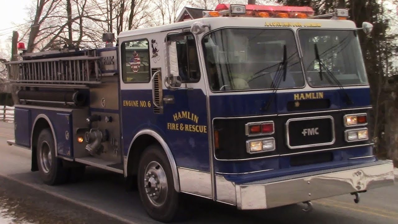 Hamlin Fire & Rescue 67 Engine 6 Responding YouTube
