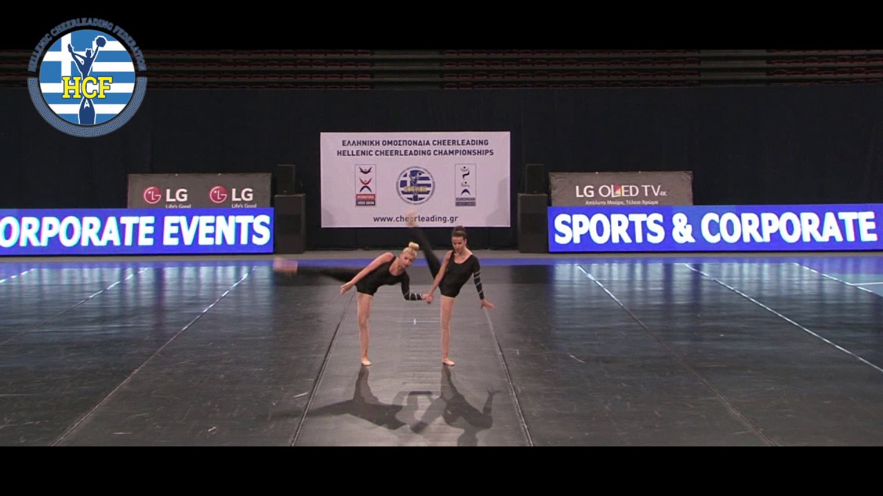 95.  SENIOR / DOUBLE CHEER JAZZ / ΕΛΛΗΝΙΚΕΣ ΣΤΑΓΟΝΕΣ (ΣΤΑΜΑΤΟΠΟΥΛΟΥ-ΔΕΛΑΓΡΑΜΜΑΤΙΚΑ)