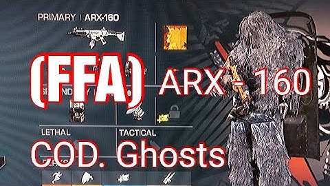 COD GHOSTs) FFA.Using the ARX-160