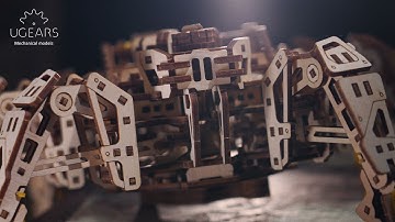 Hexapod Explorer by Ugears | Assemble me. Step with me.