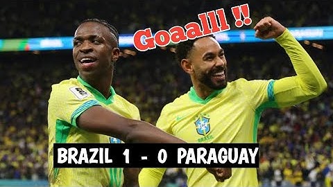 Brazil vs Paraguay 1 - 0 All Goals & Highlights 2025 Vinicius Goal Worldcup Qualifiers