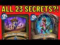 ALL 23 Hunter Secrets In 1 Deck 