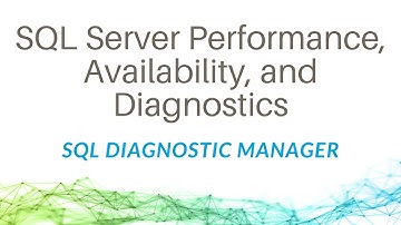SQL Server Performance, Availability, and Diagnostics