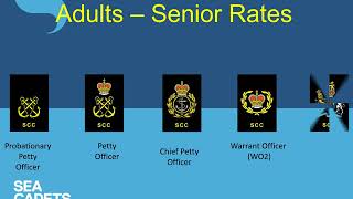 Ranks of the Sea Cadets &amp; Royal Marine Cadets