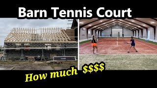 "Barn" Tennis Court in Denmark | Specs and price $$$