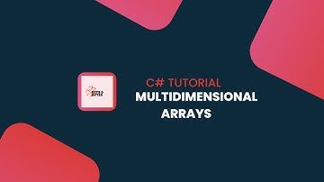 C# tutorial - Multidimensional Arrays #csharp #coding #basic #c #array  #arrays #2d #3d #programming