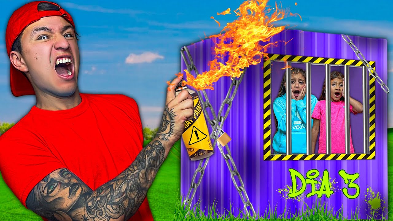 ¡¡ATRAPO a @PrincesaVale y MI HERMANITA en UNA CAJA INDESTRUCTIBLE!