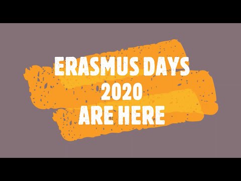 ERASMUS DAYS 2020.