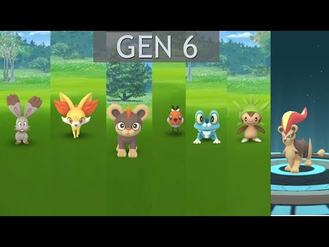pix Chespin Evolution Pokemon Go catching kalos gen 6 starter pokemon chespin froakie fennekin and more