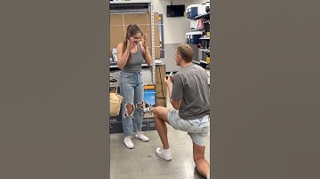 Prank on girlfriend ends in surprise proposal 🥹