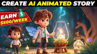 Create AI-Animated Children Stories with this AI Art Generator & Earn Passive Income screenshot 4