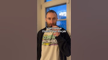 I can’t believe ChatGPT lost its job to AI