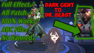 Script Roger Dark Gent to Dr. Beast Epic Skin | Fix Bug + Full Effect | Hera