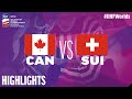 Canada vs. Switzerland - Quarter-final - Game Highlights - #IIHFWorlds 2019