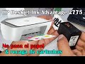 👌No pasa el papel HP Deskjet Ink Advantage 2775 y recarga de cartuchos