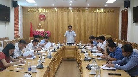 VIDEO:Thường trực HĐND huyện giám sát thực hiện các Kết luận của Thanh tra cấp trên đối với UBND