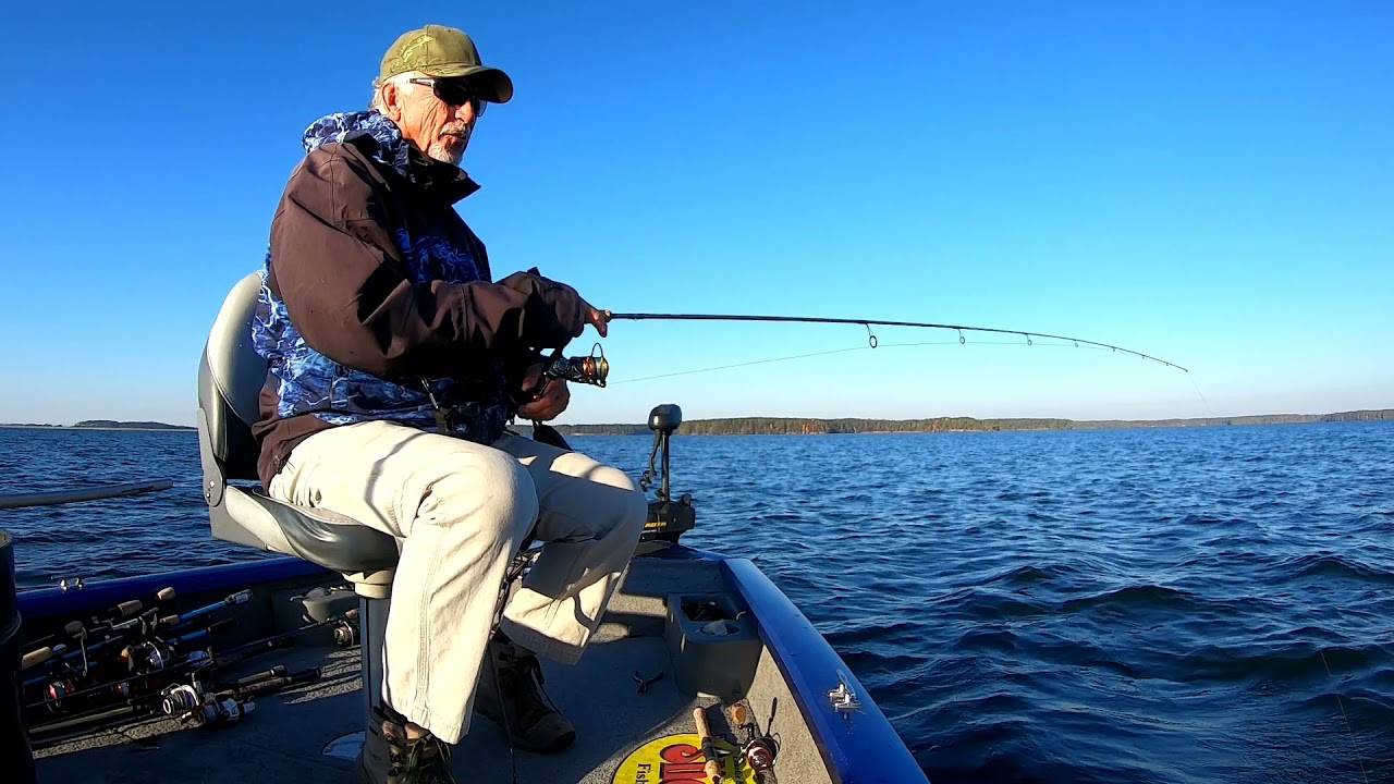 Deep Water Fishing, Lake Monticello, With The Old Fisherman YouTube