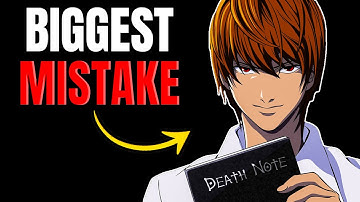 The Fatal Mistake That Cost Light Yagami Everything (How He Could