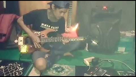 Indonesia Pusaka (Cover guitar ionk). Backing Track by Hendry Halim