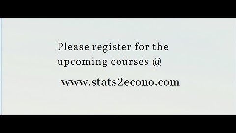 Simultaneous Equation Model, Lecture 1.