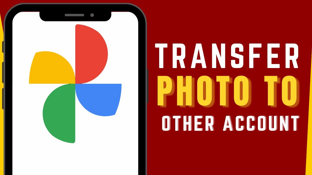How To Transfer Google Photos From One Account To Another - YouTube