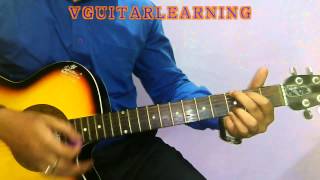 Miniatura del video "Har Ghadi Badal Rahi Hai Guitar Chords Tutorial  - Kal Ho Na Ho VERY EASY GuitarLesson"