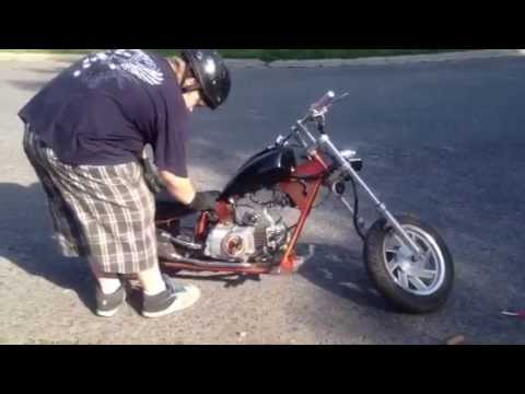 2 stroke mini chopper