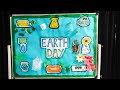 #EarthDay Board Decoration Idea | Earth Day Poster Making Activity @craftlas_aartigupta