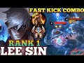 LEE SIN NEW BROKEN BUILD! SMOOTH FAST ULT KICK COMBO - TOP 1 GLOBAL LEE SIN BY Sofm - WILD RIFT
