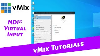 NDI Virtual Input Connect your vMix production to external programs like Zoom, Skype and browsers.