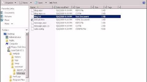 6426B Module 5 LAB A Execise 4 Configuring the Web Server Application on the 6426B NWTDC01 Virtual Computer