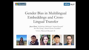 Gender Bias in Multilingual Embeddings and Cross-Lingual Transfer (ACL 2020)