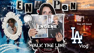 ENHYPEN 2025 LA CONCERT VLOG.⊹˖ᯓ★(proof that you don't have to be VIP to have fun!)
