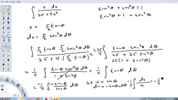 integration by trig sub ex 3