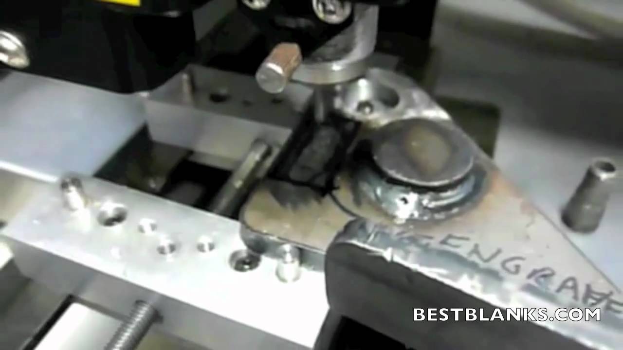 How to Engrave Steel Plate Using Roland EGX350 Engraver.mov YouTube