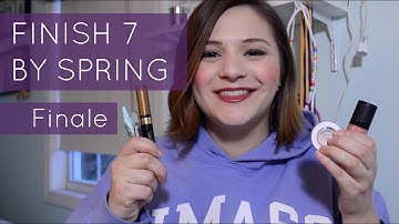 Finish 7 By Spring 2016 | Project Pan | Finale + New Project?