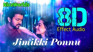 Jimikki Ponnu 8D- Varisu (Tamil) | Thalapathy Vijay | Anirudh, Jonita Gandhi | Vamshi Paidipally