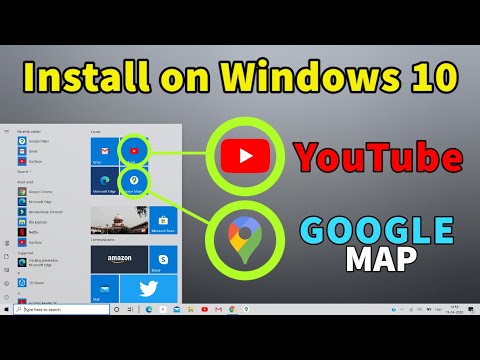 How to install YouTube App & Google Maps on Windows 10? - YouTube