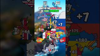 What is the phone code of your country? #shorts #europe #geography #map #mapping #iwoh