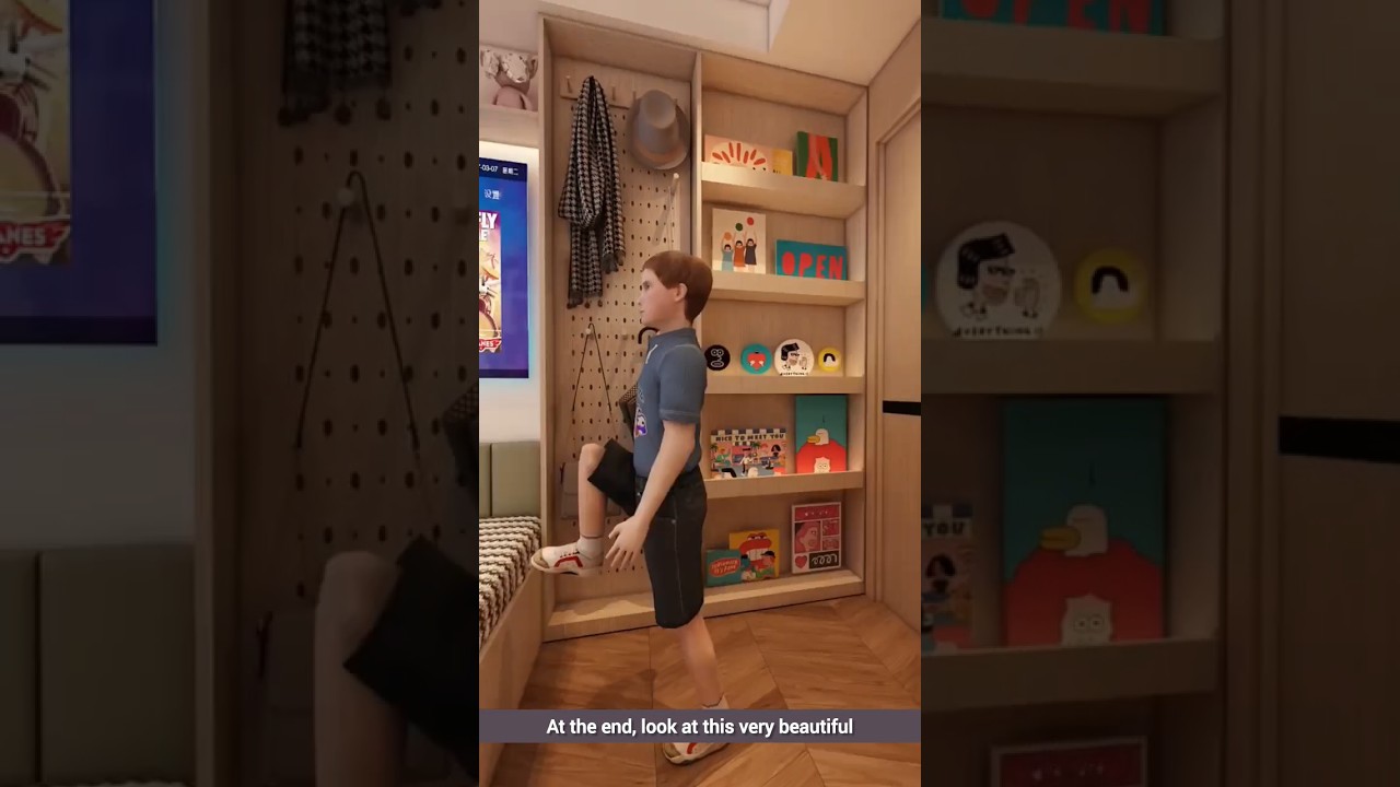 Innovative Bedroom Design || Efficient Space Utilization For Small Rooms #shorts