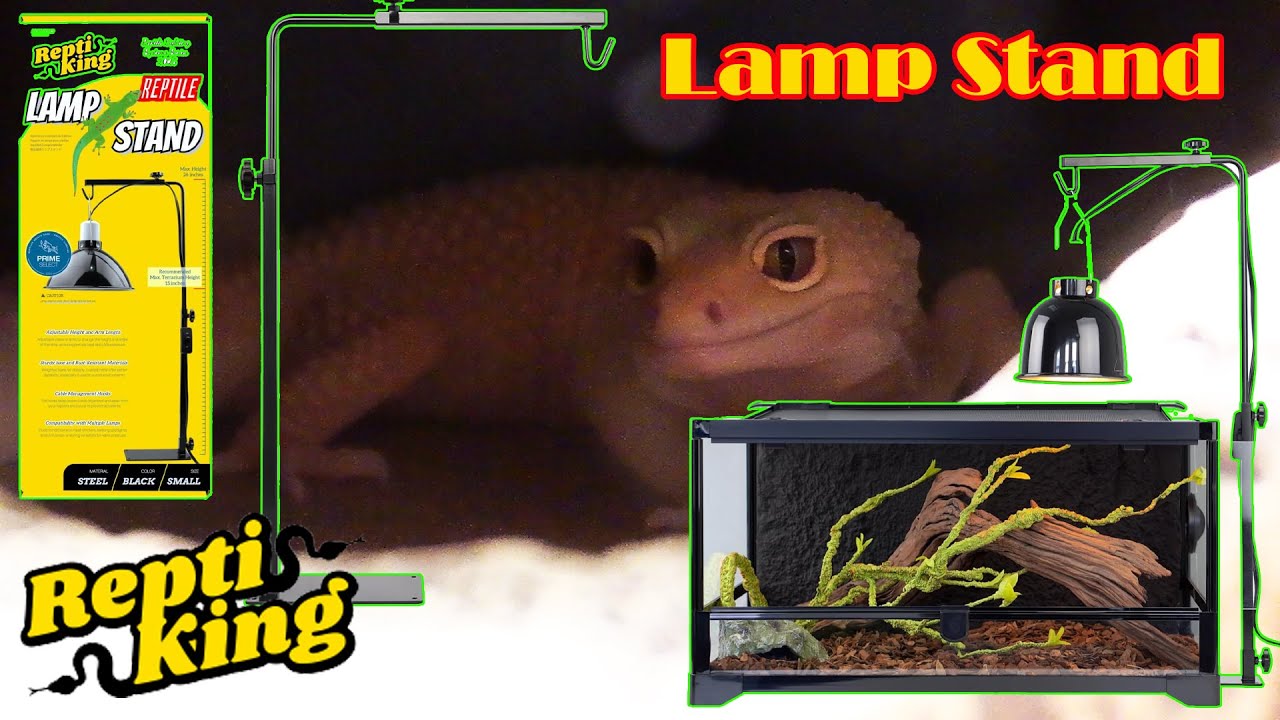Подставка для лампы ReptiKing Reptile | Сборка, настройка и обзор