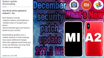 New Features in A2 December security patch update 227.2 MB