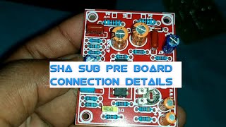 Sha subwoofer pre board review in tamil