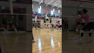 Closing The Blocks For A Tstreet Volleyball Point
