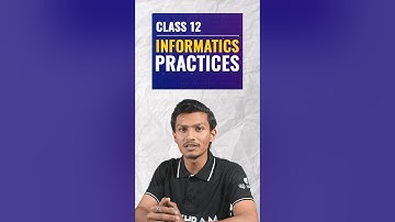 Class 12th - Informatics Practices - Most Imp Question | M.P. Boards Exam 2024 | Kartik Sir