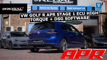 +102HP & +121lbfts | MK7 Golf R APR Stage 1 High Torque, DSG Software & DSG Service