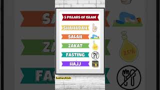 5 Rukun Islam!