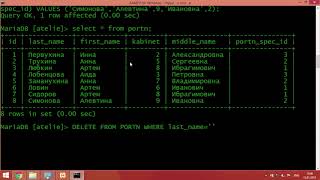 картинка: Операторы манипулирования данными Insert, Update, Delete